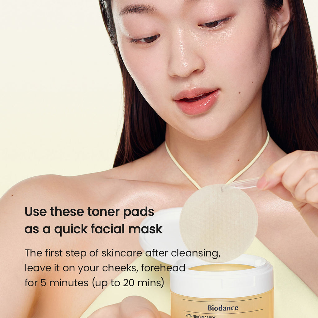 Biodance Vita Niacinamide Gel Toner Pads
