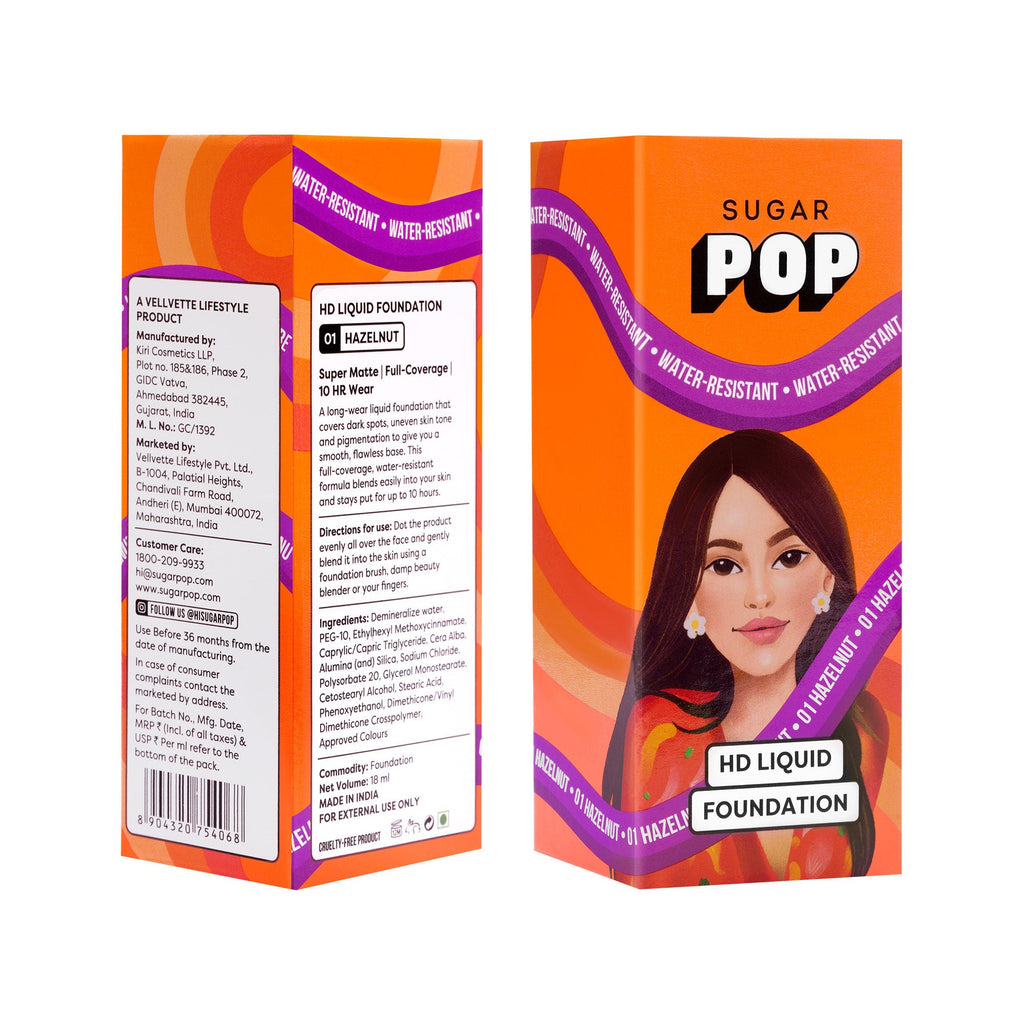 SUGAR POP HD Liquid Foundation