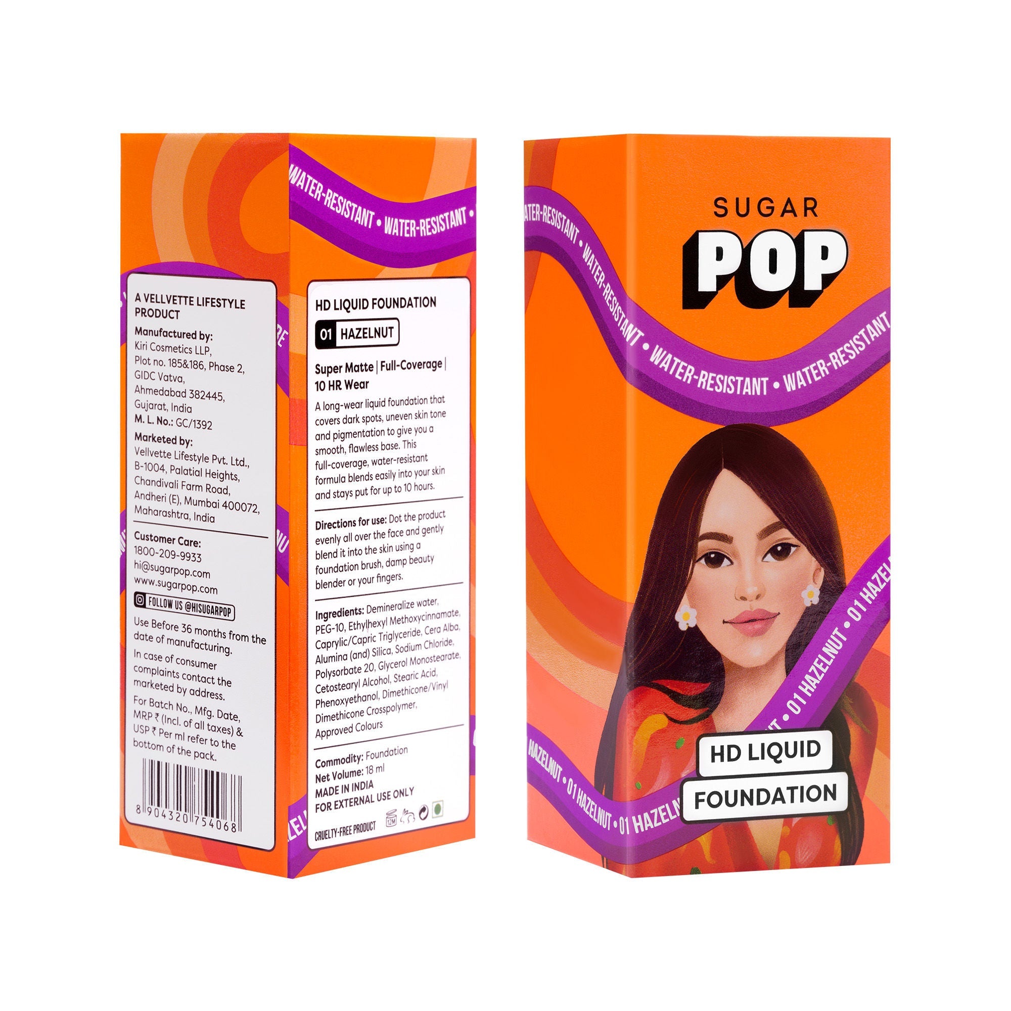SUGAR POP HD Liquid Foundation