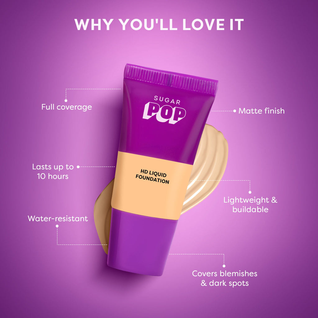 SUGAR POP HD Liquid Foundation