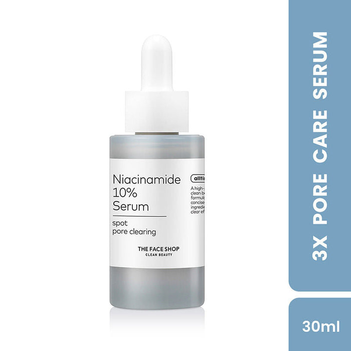 The Face Shop Alltimate Niacinamide 10% Korean Serum - Reduces Oil & Minimizes Pores, for Oily Skin