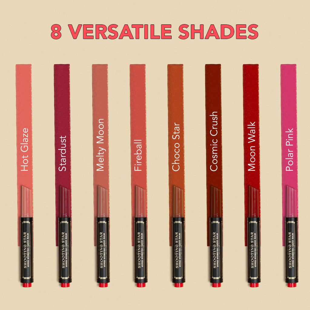 LoveChild Masaba Shooting Star Hyper Hydrating Gloss Balm, Enriched with Peptides, Shea Butter & Jojoba Oil