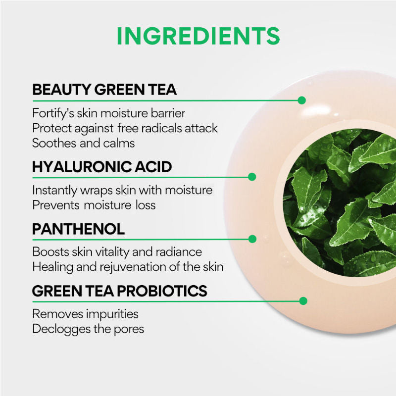 Innisfree Green Tea Hyaluronic Lotion - Lightweight & Refreshing Care