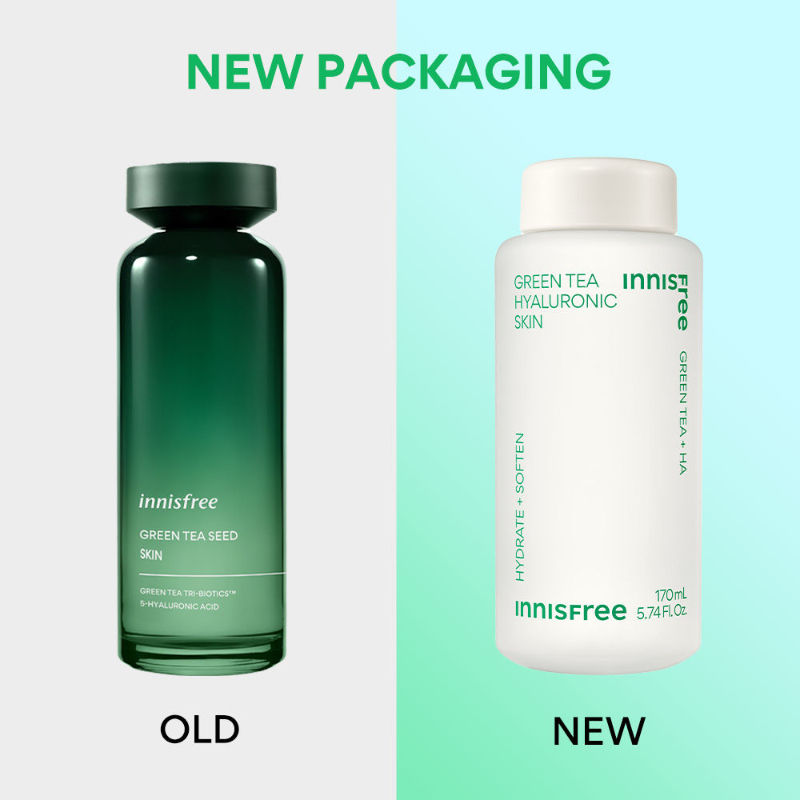 Innisfree Green Tea Hyaluronic Toner - Hydrating & Refreshing Skin