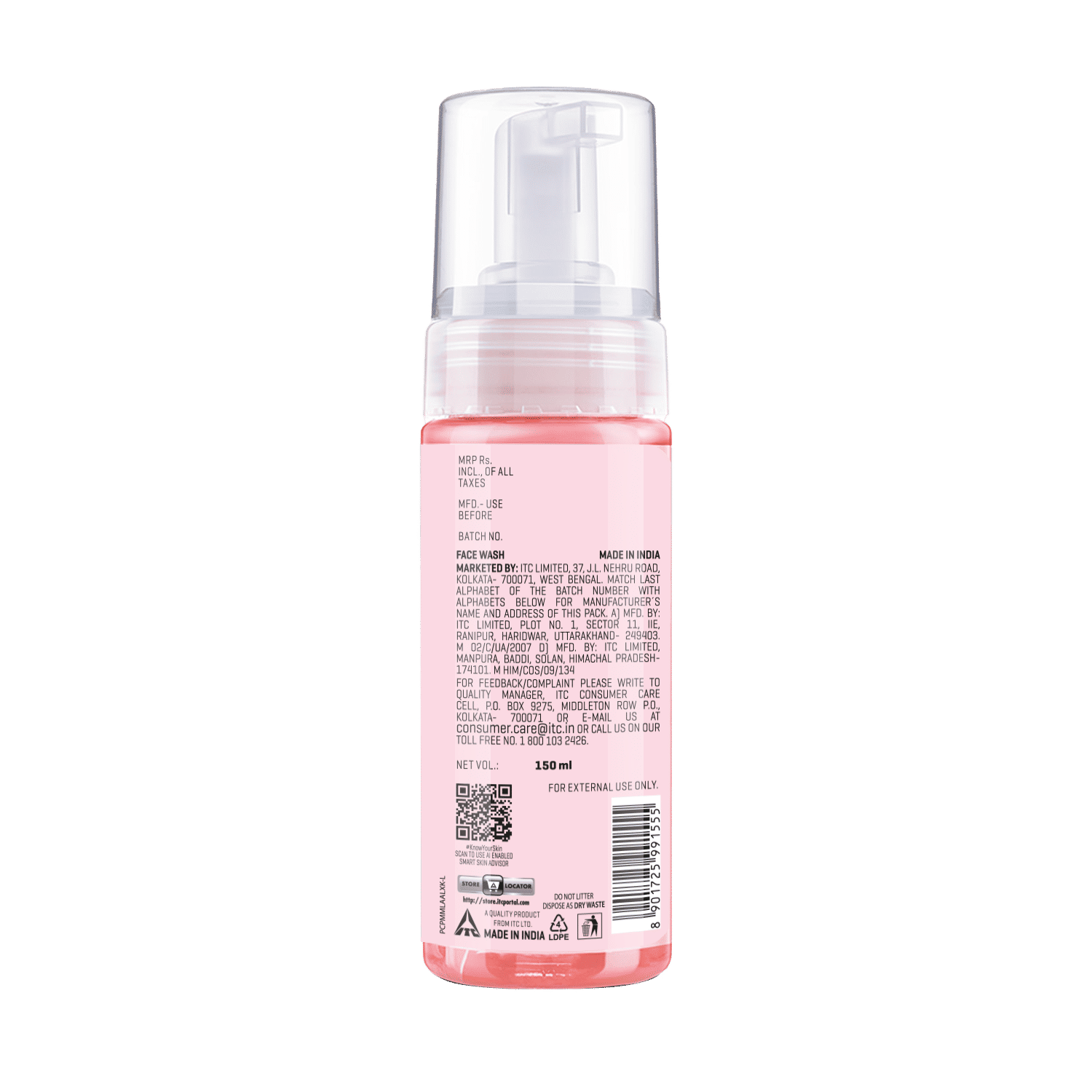 Dermafique Ph Restore Cleansing Mousse, Foaming Face Wash, Restores And Repairs Skin Barrier