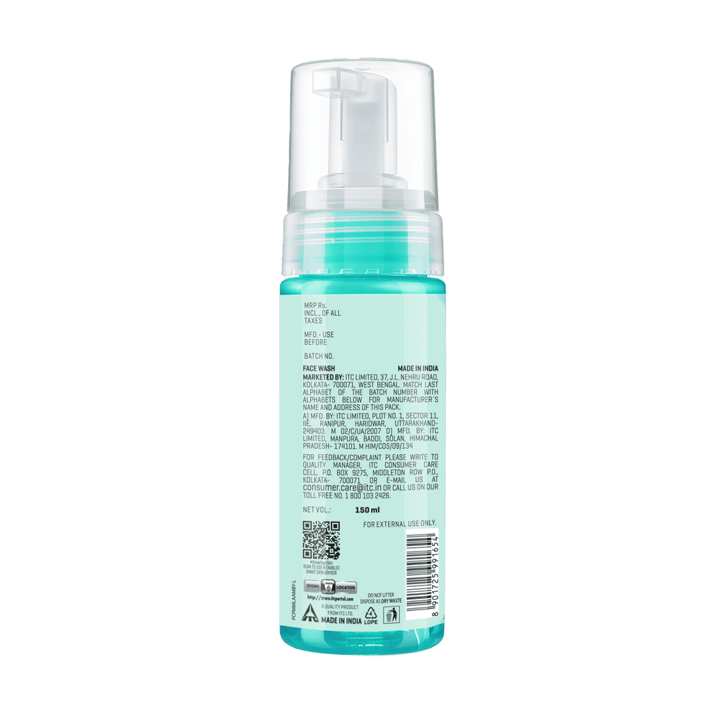 Dermafique Acne Avert Cleansing Mousse, Foaming Face Wash With Salicylic Acid, Reduces Acne