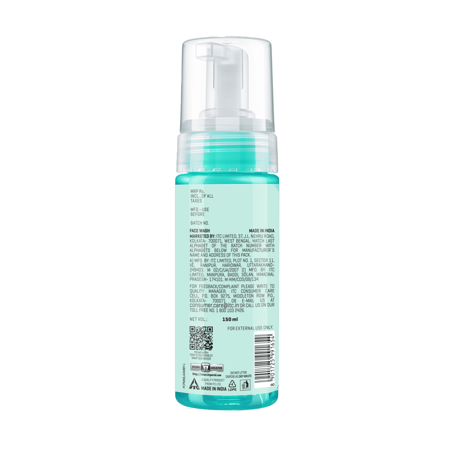 Dermafique Acne Avert Cleansing Mousse, Foaming Face Wash With Salicylic Acid, Reduces Acne