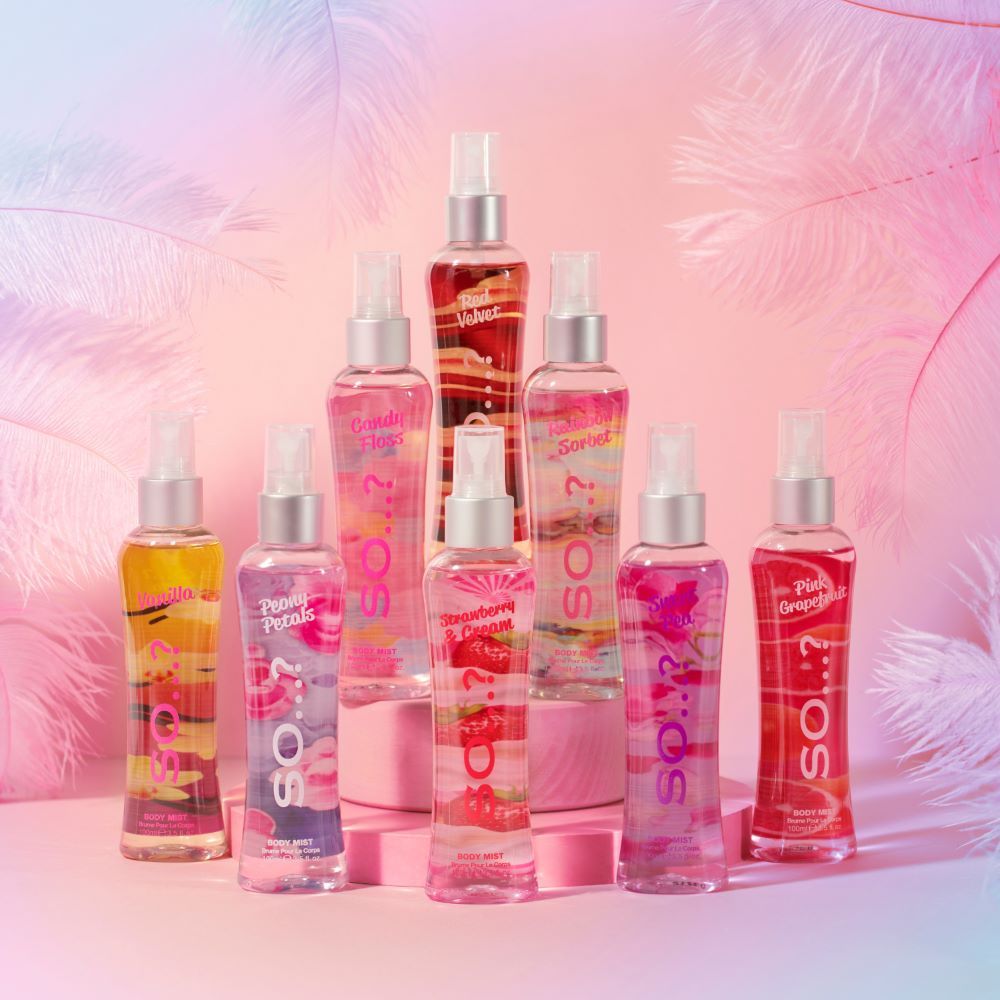 SO... Fragrance Sparkling Tea Body Mist Fragrance Spray For Her