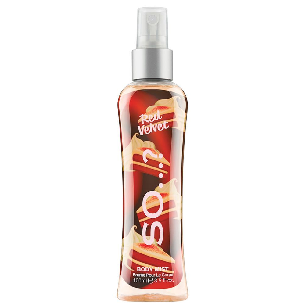 SO... Fragrance Red Velvet Body Mist Fragrance Spray For Her