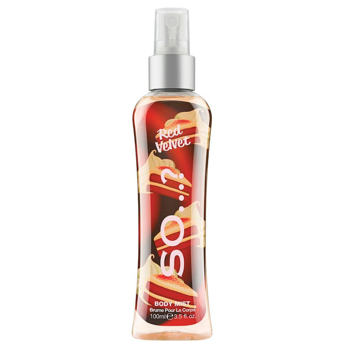 SO... Fragrance Red Velvet Body Mist Fragrance Spray For Her