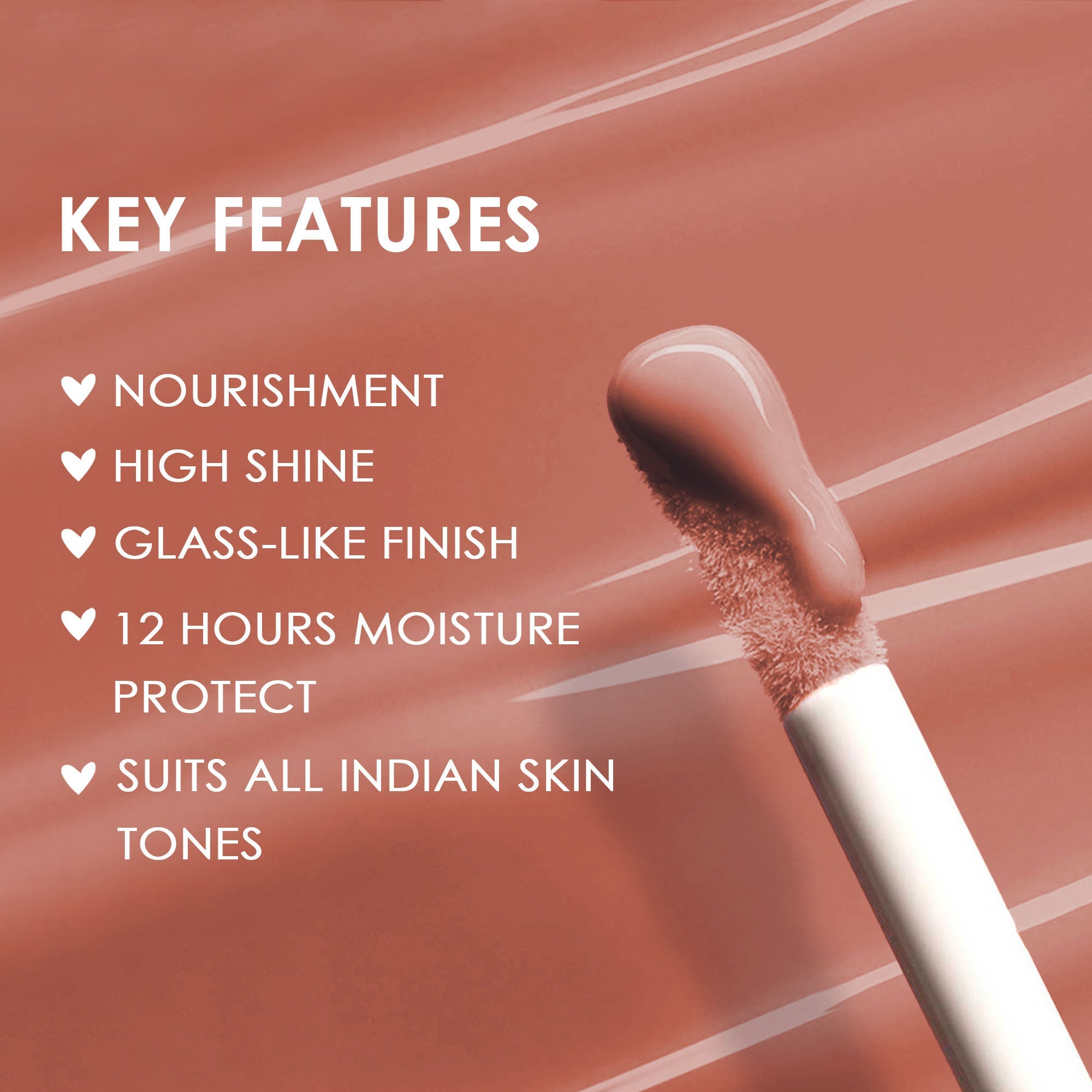 Glamveda High Shine Serum Infused Lip Gloss