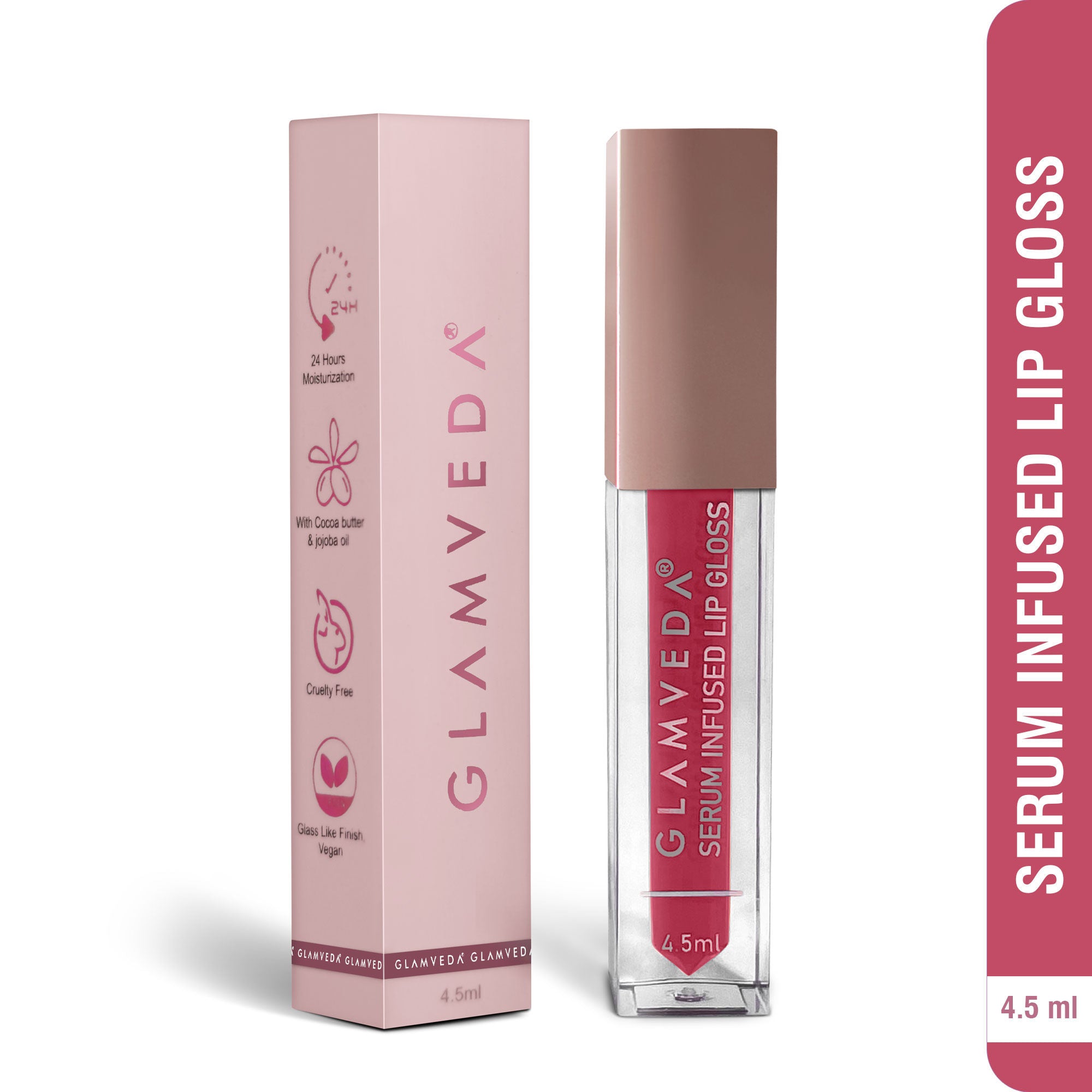 Glamveda High Shine Serum Infused Lip Gloss