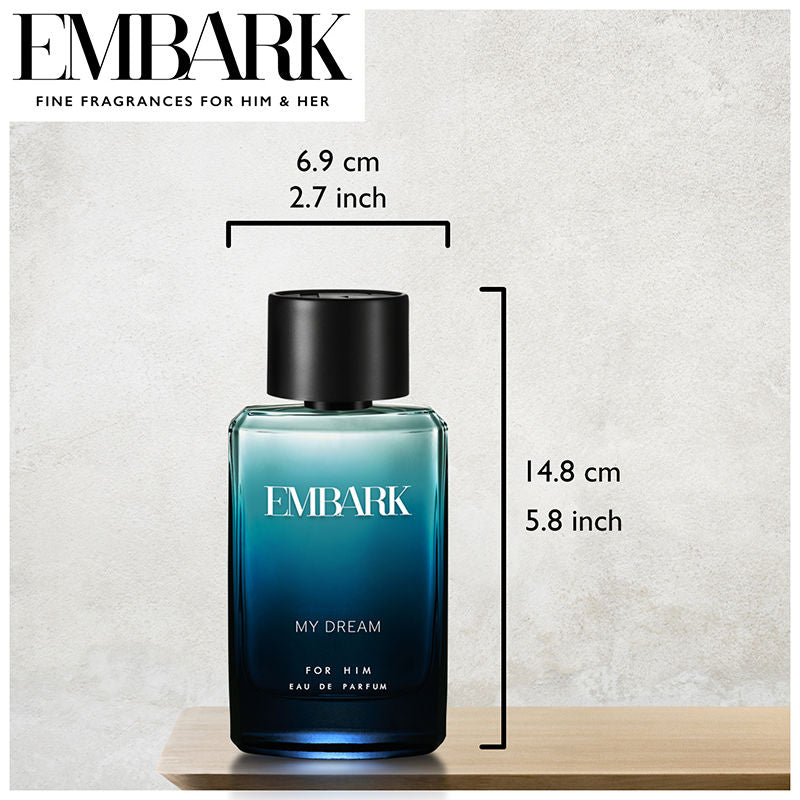 Embark My Dream For Him-Eau De Parfum Fragrance Mist, Perfume For Men