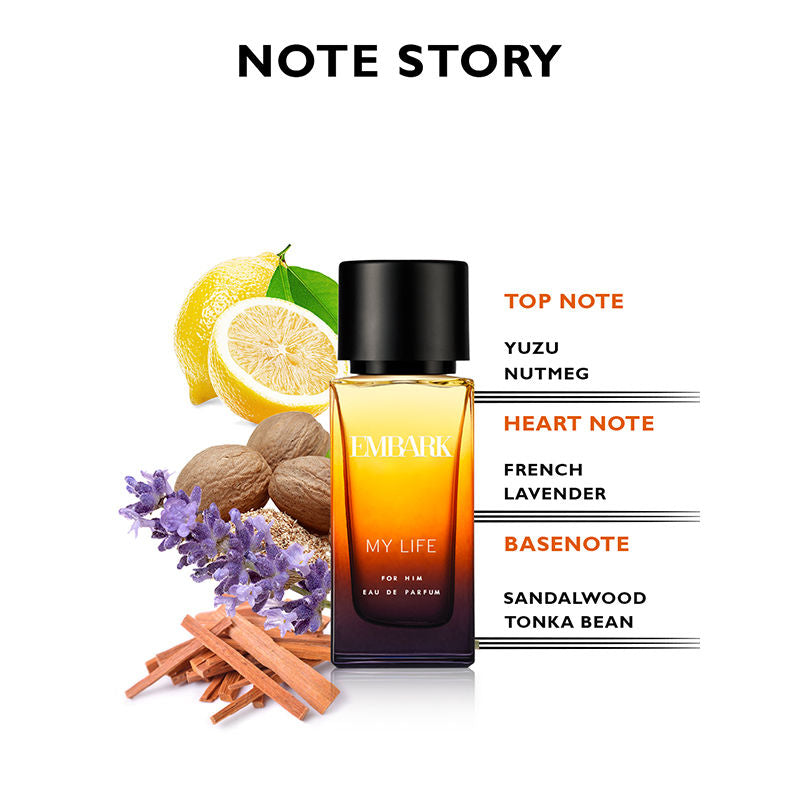 Embark My Life For Him - Eau De Parfum Natural Spray