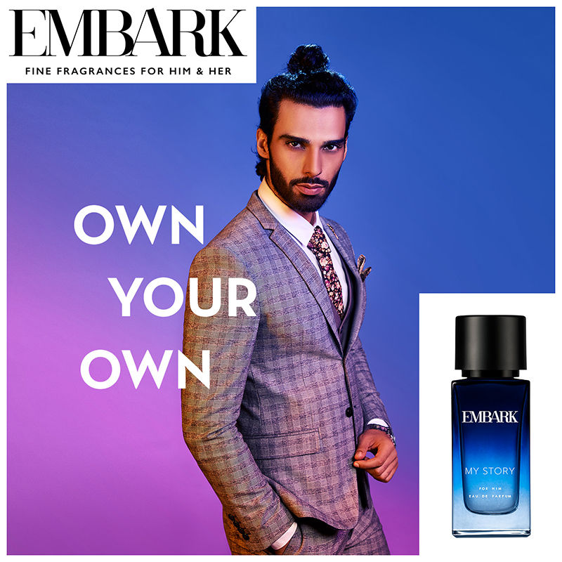 Embark My Story For Him-Eau De Parfum Fragrance Mist, Perfume For Men