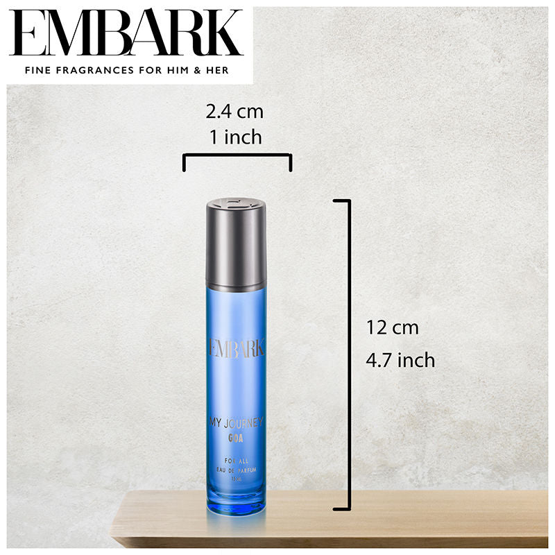Embark My Journey Goa-EDP Scent, Fragrance Mist For Men & Women, Perfume, Scent