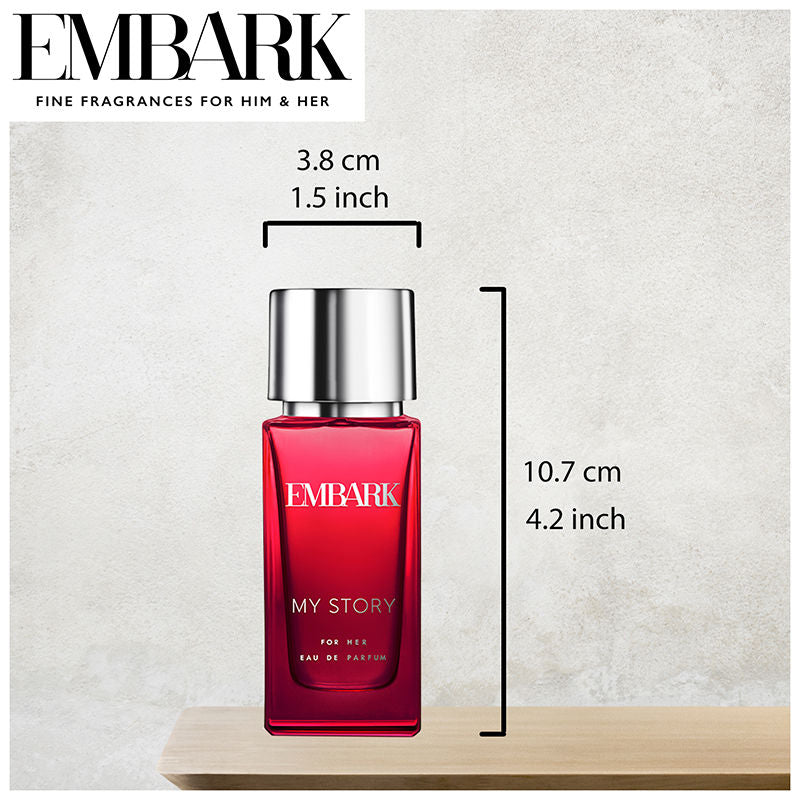 Embark My Story For Her- Eau De Parfum Fragrance Mist, Perfume For Women