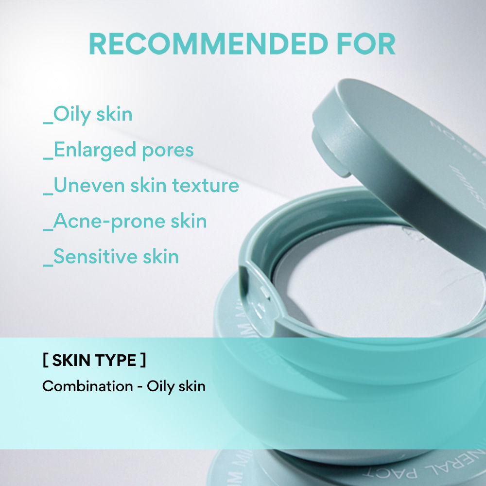 Innisfree No Sebum Mineral Pact For Oil Control & Skin Tone Correction