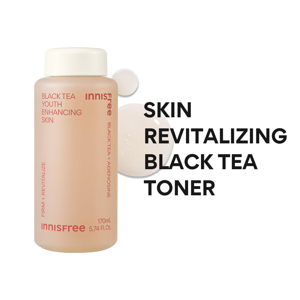 Innisfree Black Tea Youth Toner - Anti-Aging & Hydrating Formula