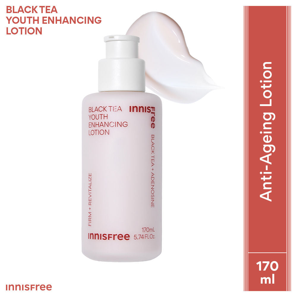 Innisfree Black Tea Youth Enhancing Lotion - Firms & Revitalizes Skin