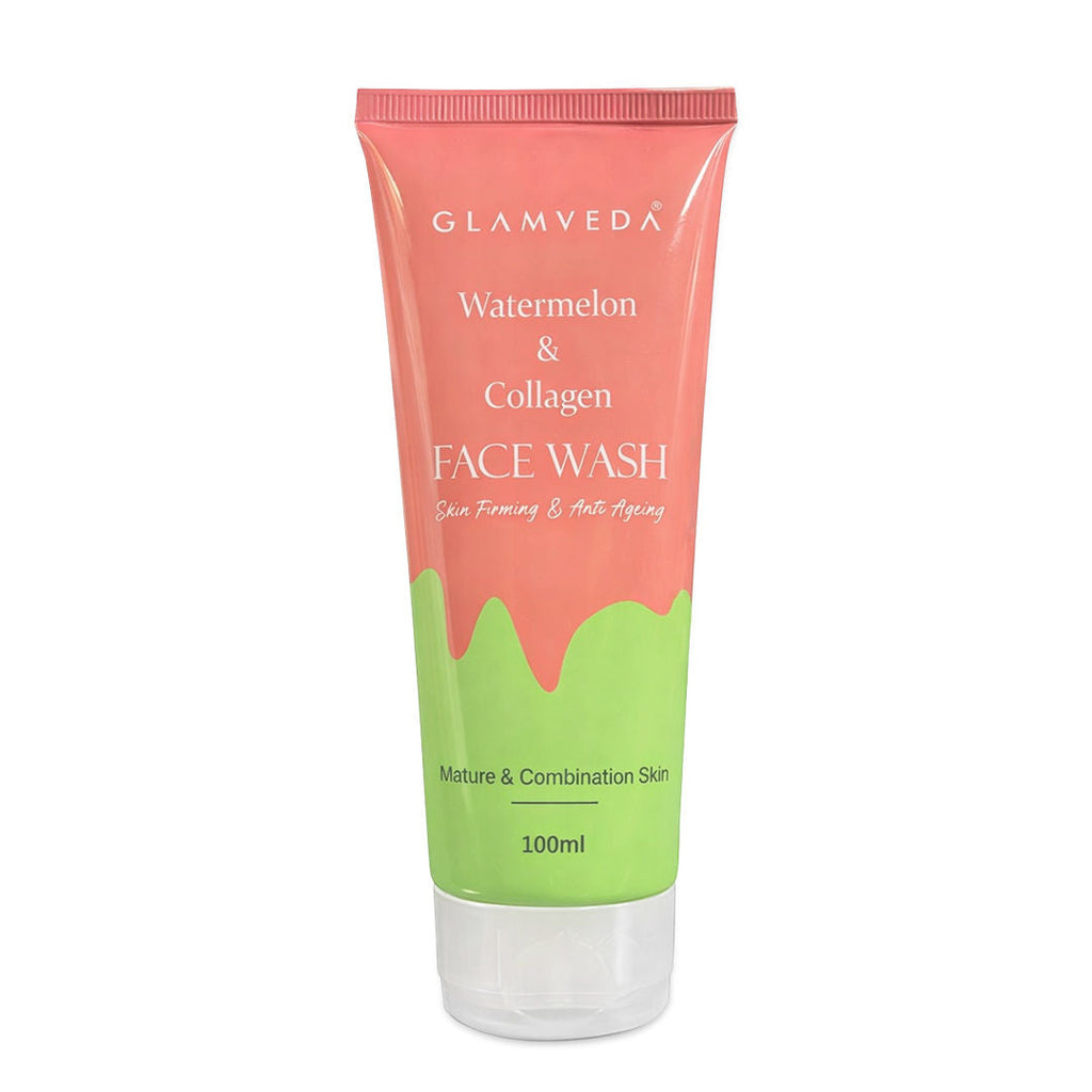 Glamveda Watermelon & Collagen Skin Firming & Anti Aging Face Wash