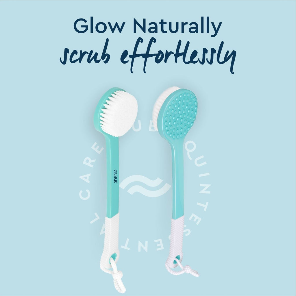 GUBB Body Scrub Bath Brush With Long Handle