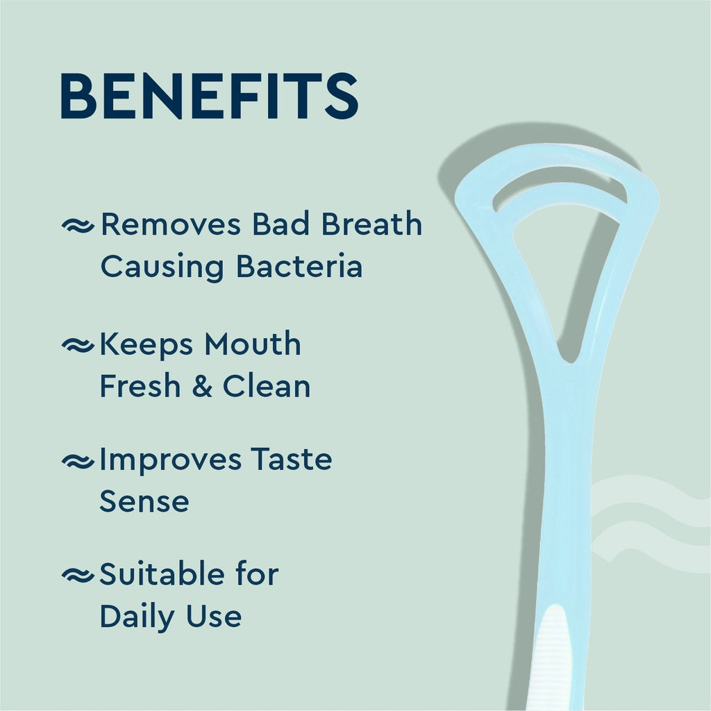 GUBB Plastic Tongue Cleaner For Men and Women With Handle