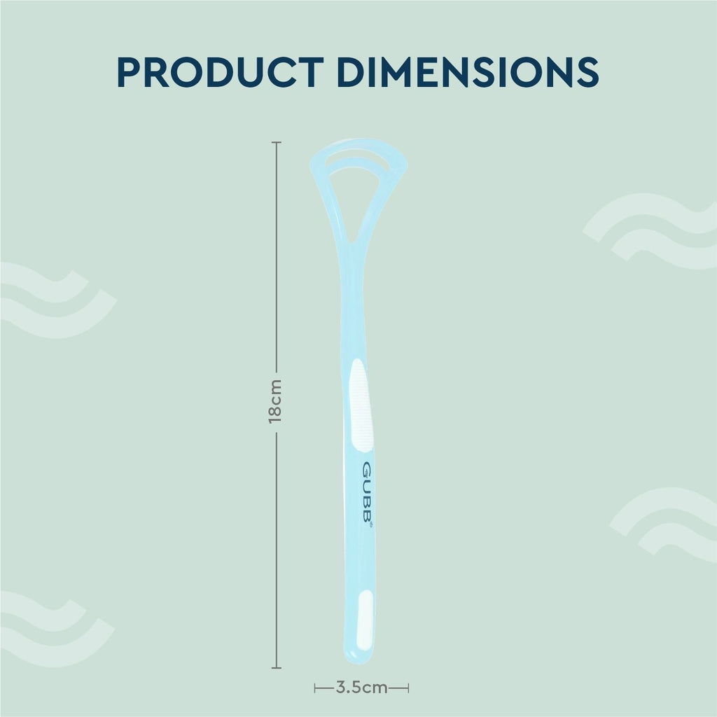 GUBB Plastic Tongue Cleaner For Men and Women With Handle