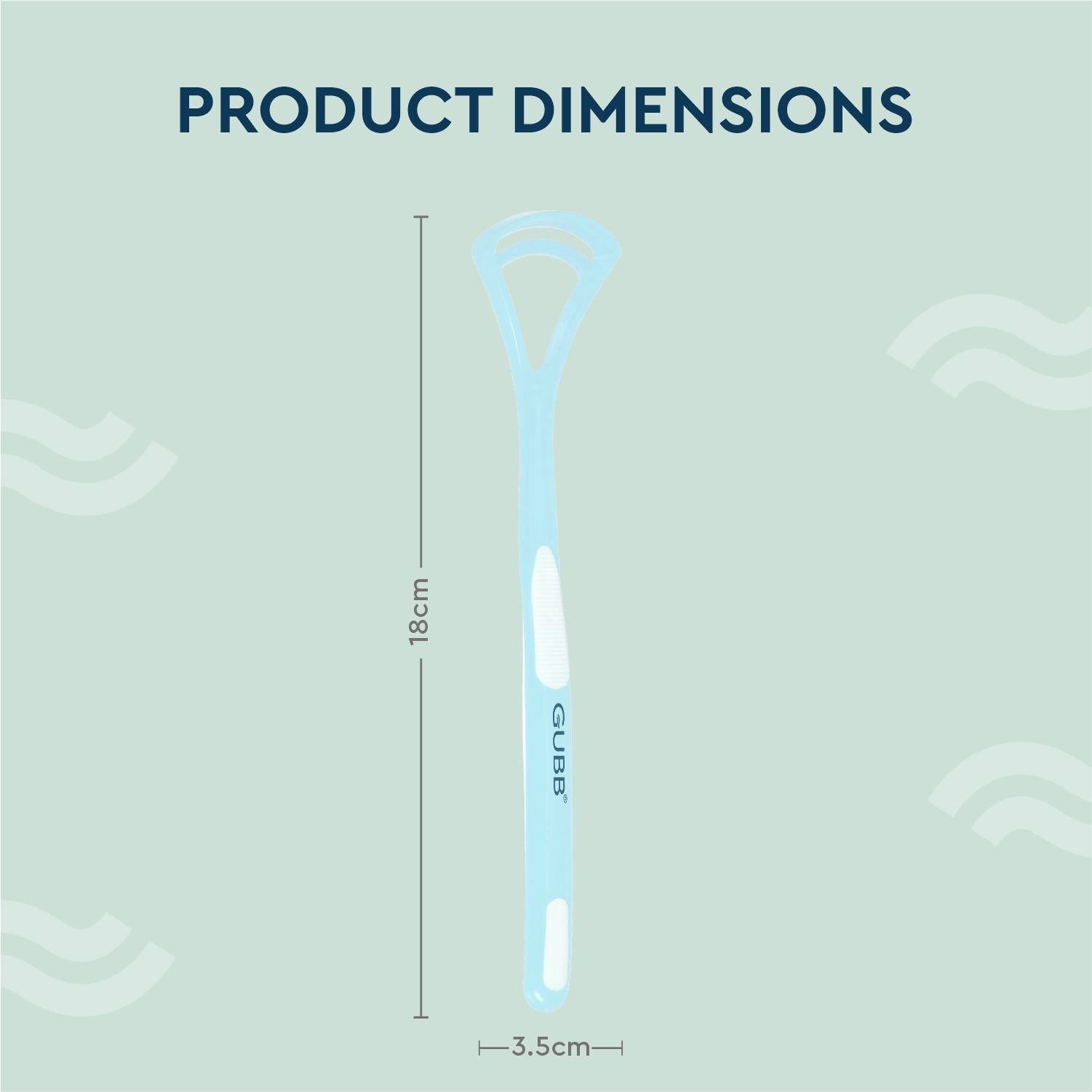 GUBB Plastic Tongue Cleaner For Men and Women With Handle