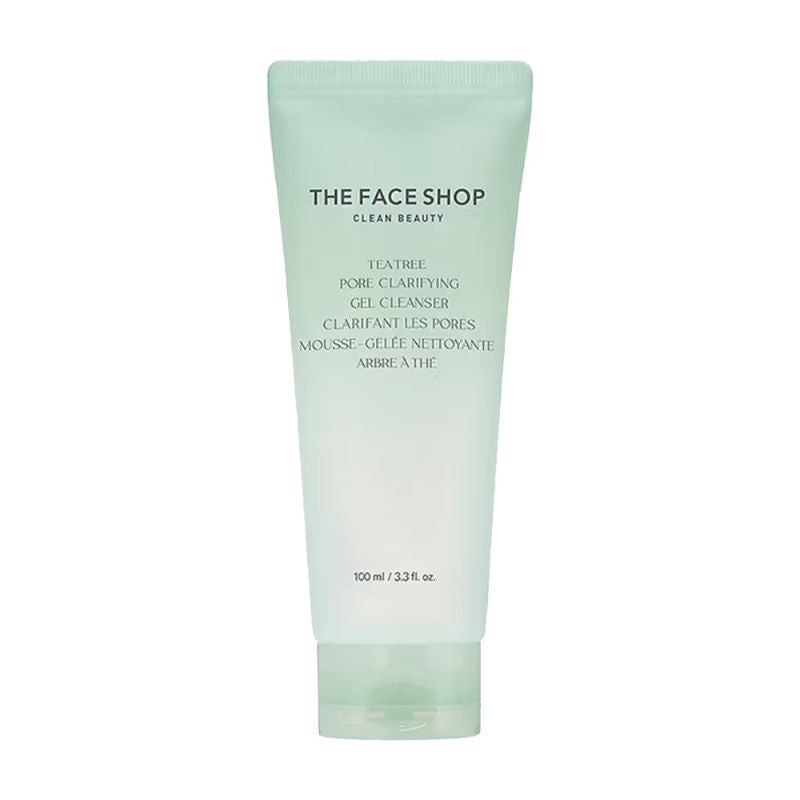 The Face Shop Tea Tree Gel Cleanser - Korean Face Wash