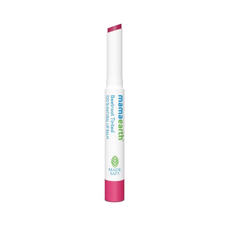 Mamaearth Beetroot Tinted Lip Balm with Beeswax for 12 Hour Moisturization