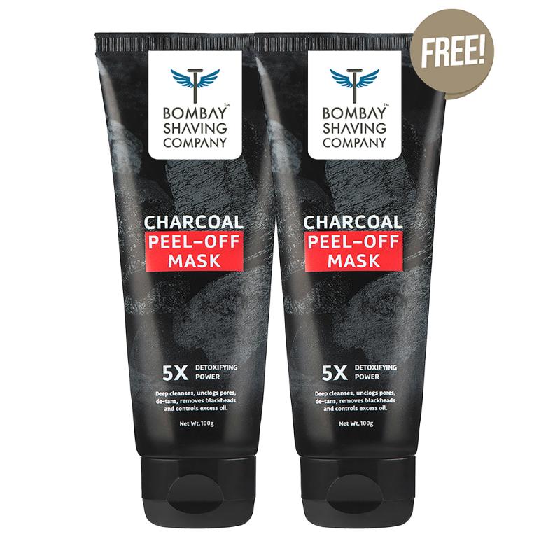 Bombay Shaving Company Charcoal Peel Off Mask - BOGO
