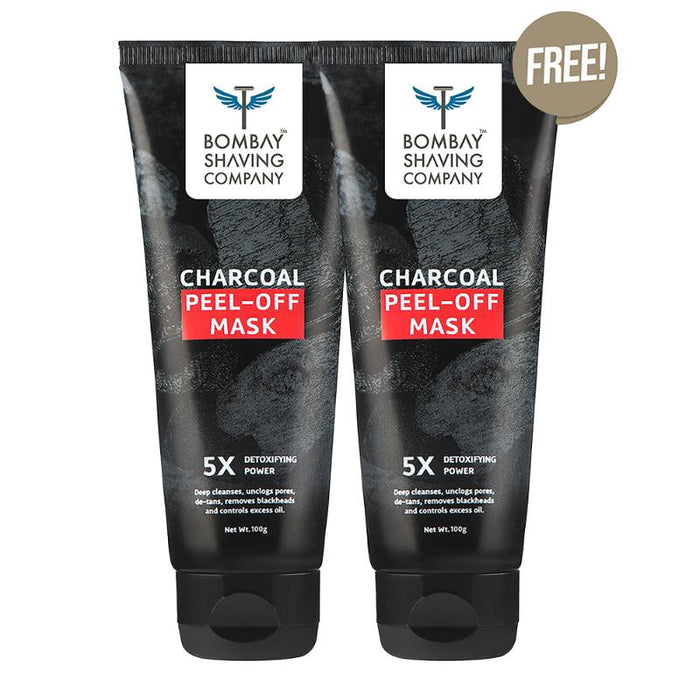 Bombay Shaving Company Charcoal Peel Off Mask - BOGO