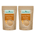 Neuherbs Orange Peel Powder to Improve Skin Tone with No Artificial Colour and Additives
