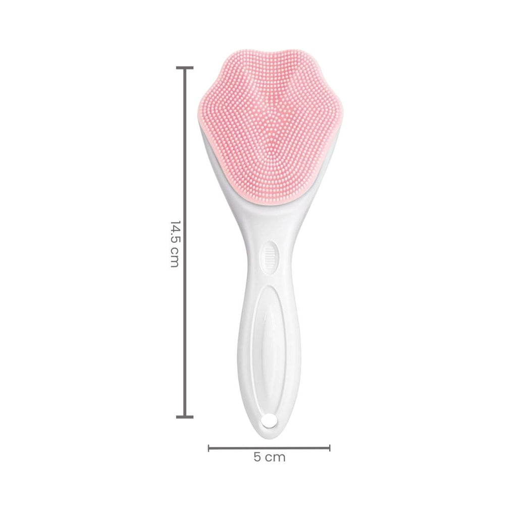 Matra Face Scrubber Brush Silicone Facial Cleansing Tool for Gentle Exfoliation & Blackhead Removal