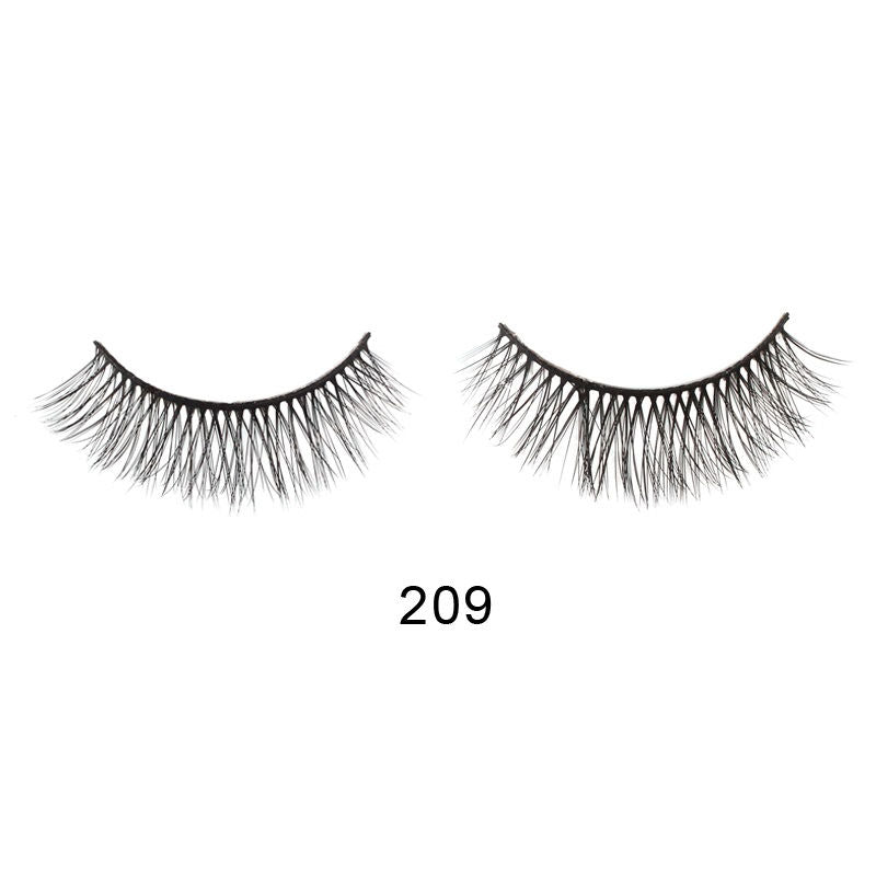 Bronson Professional 3D Effect Long and Natural Look False Eyelashes - 209