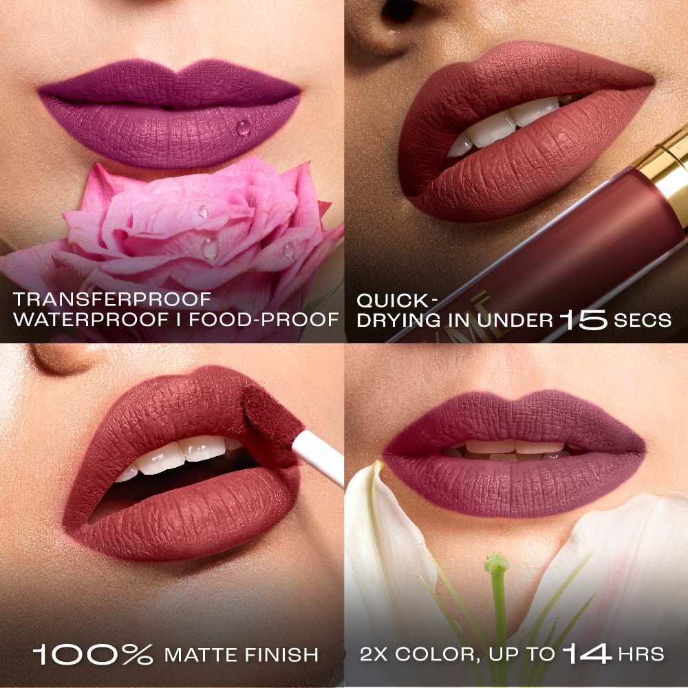Lakme Rouge Bloom Matte Lip Liquid