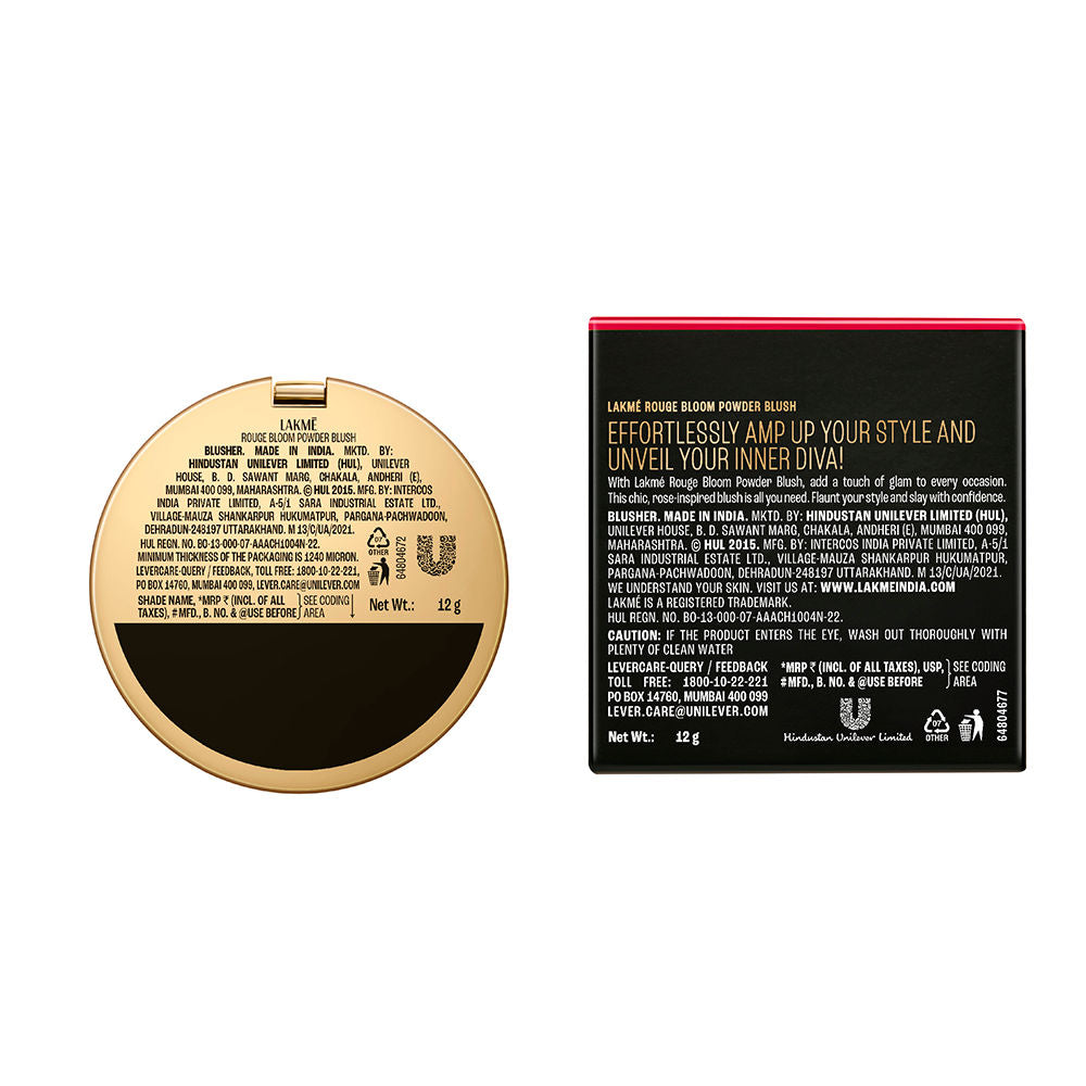 Lakme Showstopper Collection Rouge Bloom Powder Blush