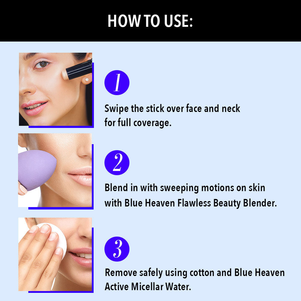 Blue Heaven HD All In One Make Up Stick