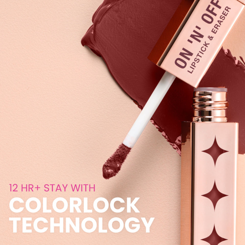 Typsy Beauty ON 'n' OFF Lipstick And Eraser
