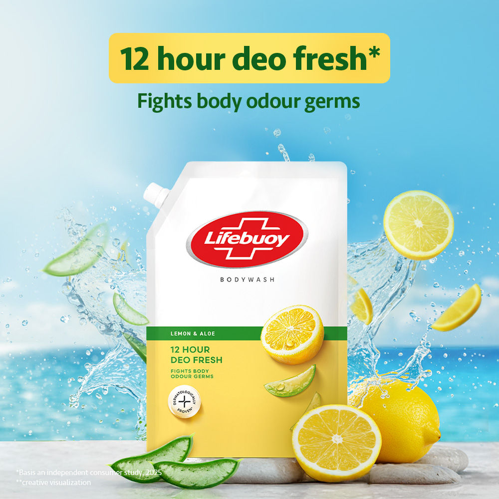 Lifebuoy Lemon & Aloe Bodywash
