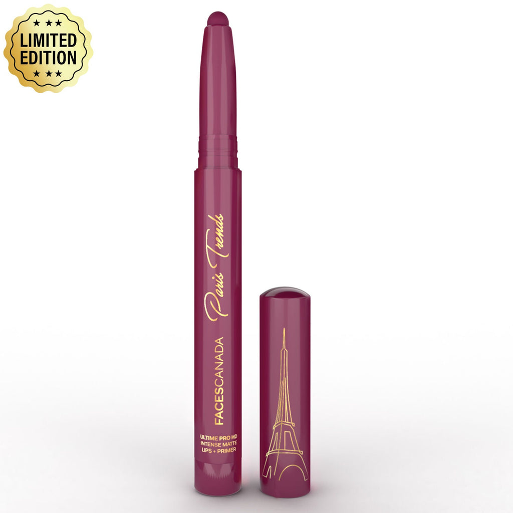 Faces Canada Ultime Pro HD Intense Matte Lips + Primer - Serious Rizz N08, 9HR Long Stay