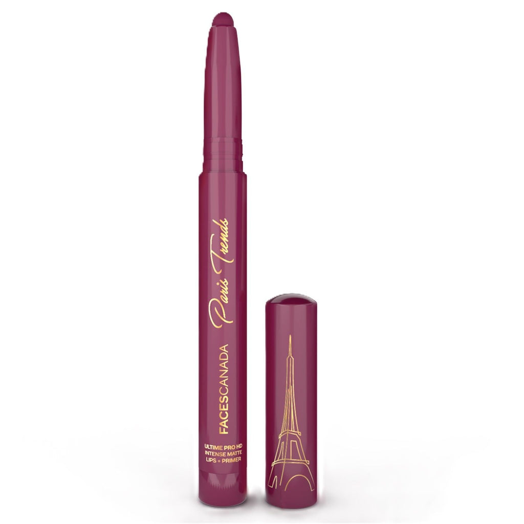 Faces Canada Ultime Pro HD Intense Matte Lips + Primer - Serious Rizz N08, 9HR Long Stay