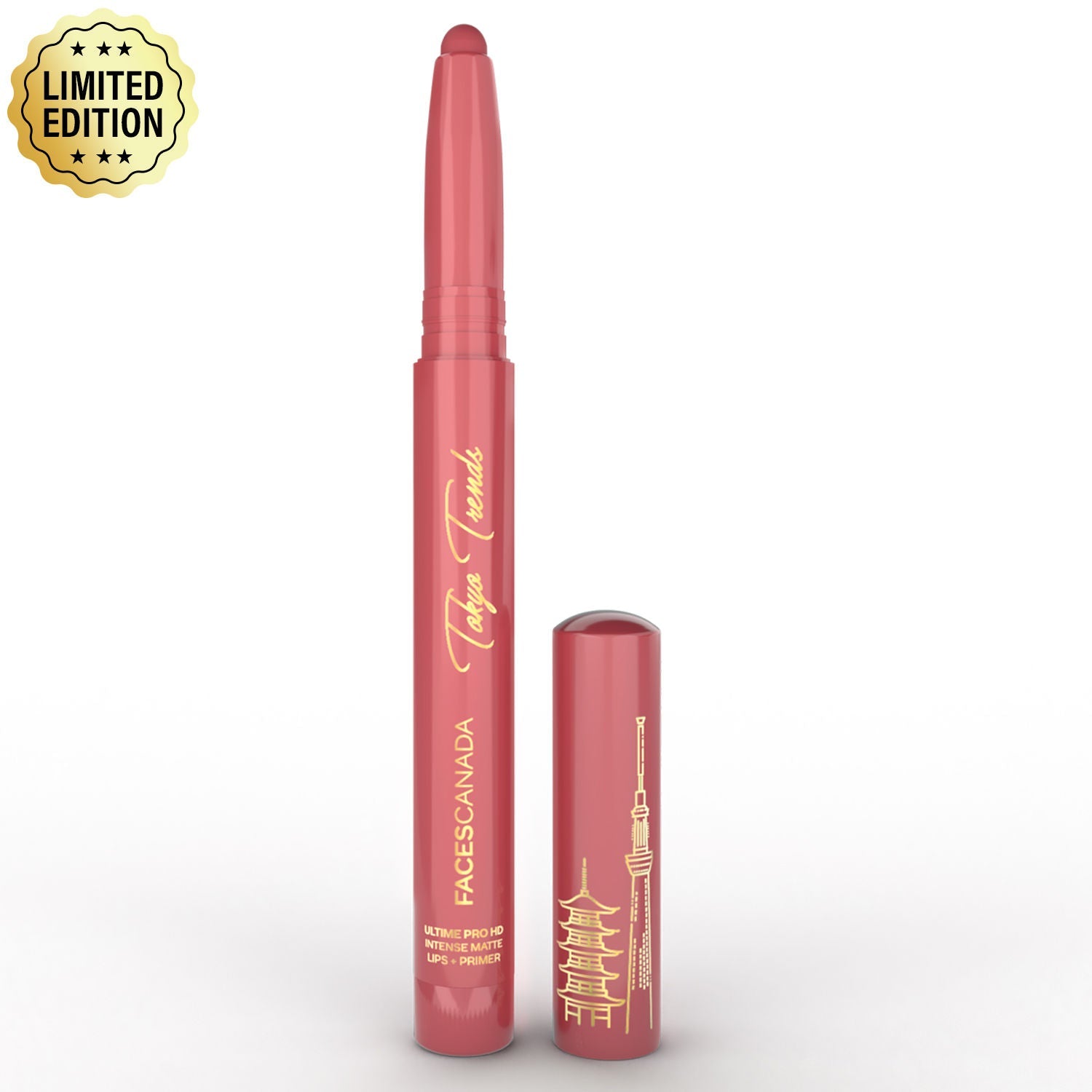 Faces Canada Ultime Pro HD Intense Matte Lips + Primer - Flex Alert N09, 9HR Long Stay