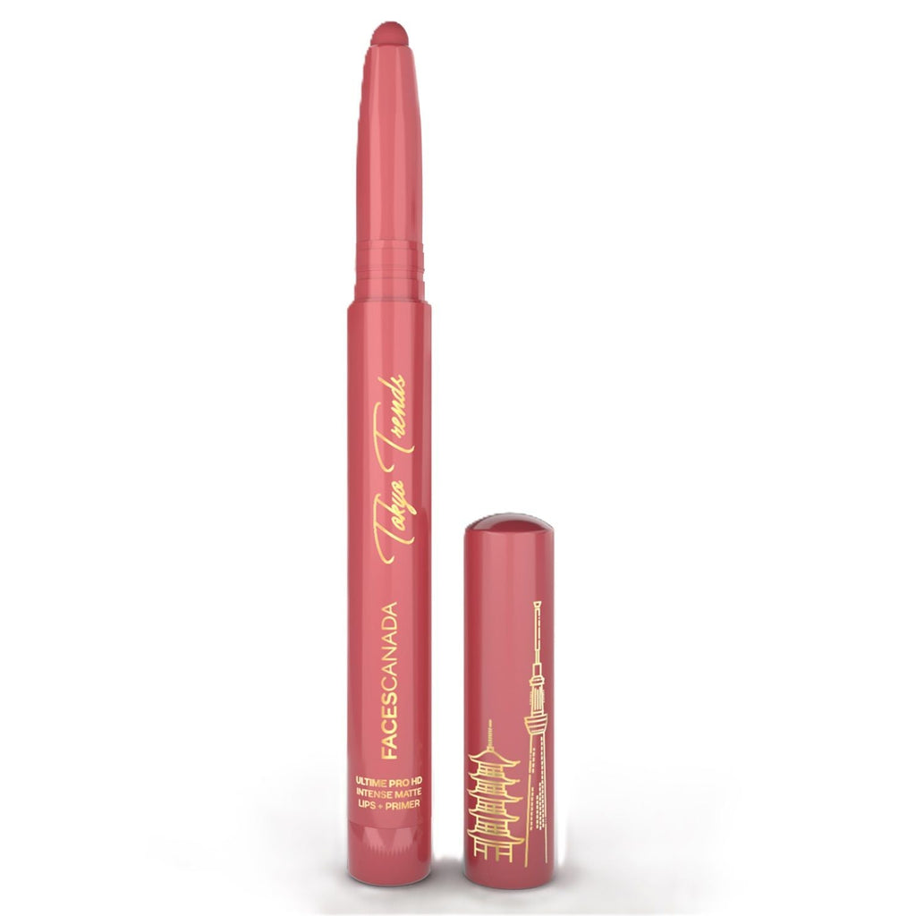 Faces Canada Ultime Pro HD Intense Matte Lips + Primer - Flex Alert N09, 9HR Long Stay