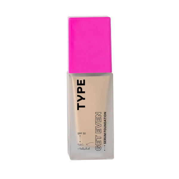 Type Beauty Lightweight Serum Foundation with SPF 50 PA++++ Vit C For Dark Spots