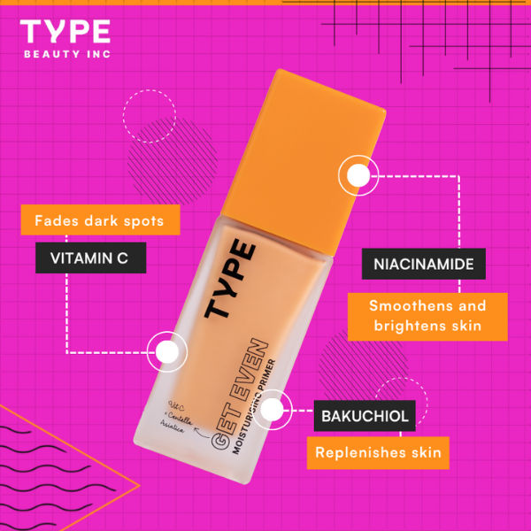 Type Beauty Lightweight Serum Foundation with SPF 50 PA++++ Vit C For Dark Spots
