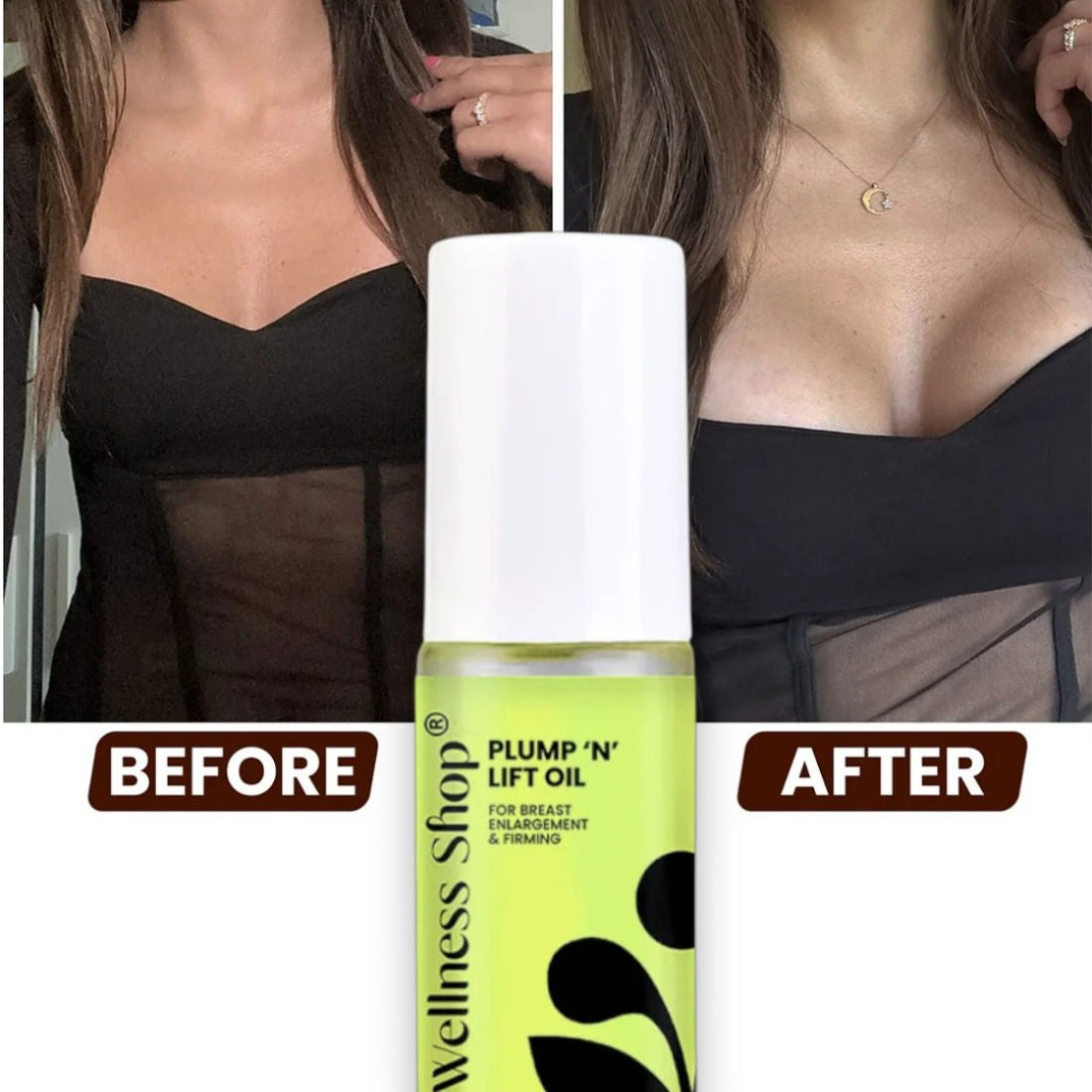 The Wellness Shop Plump 'N' Lift Oil for Breast Enlargement and Firming