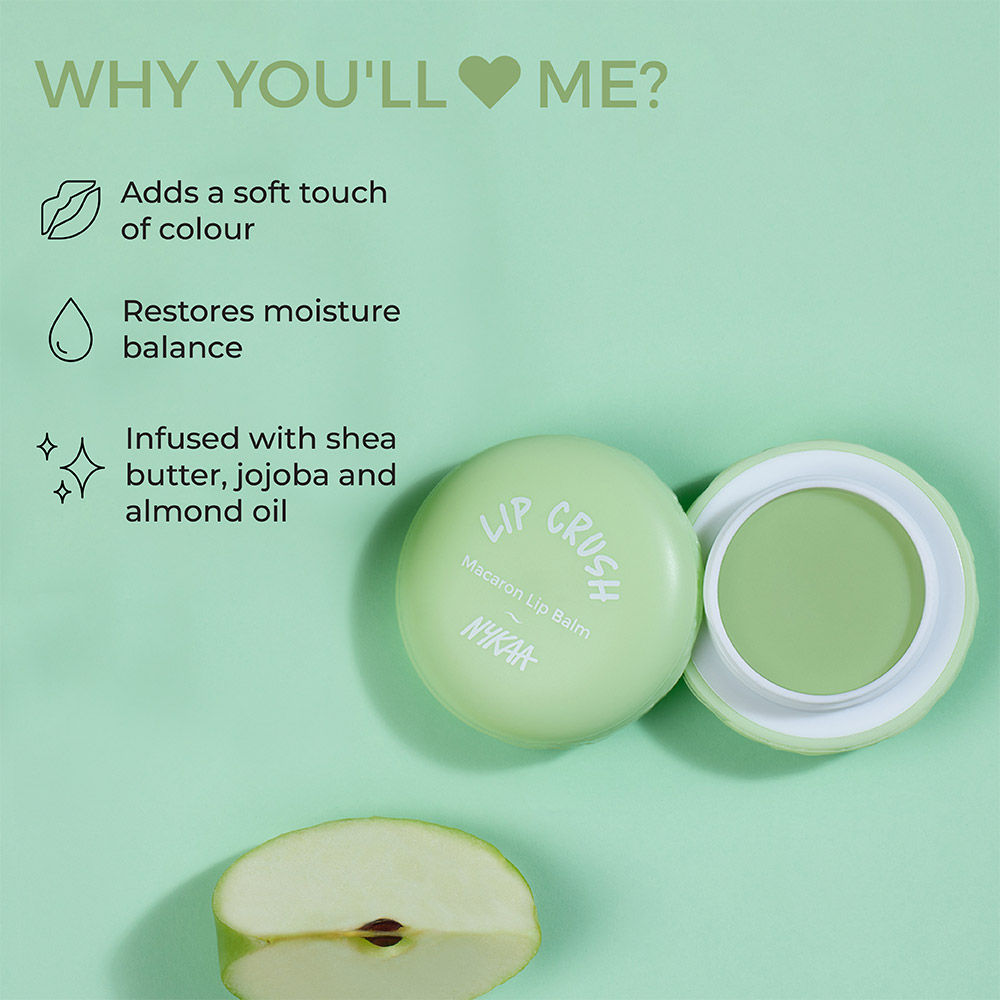 Nykaa Cosmetics Lip Crush Macaron Lip Balm