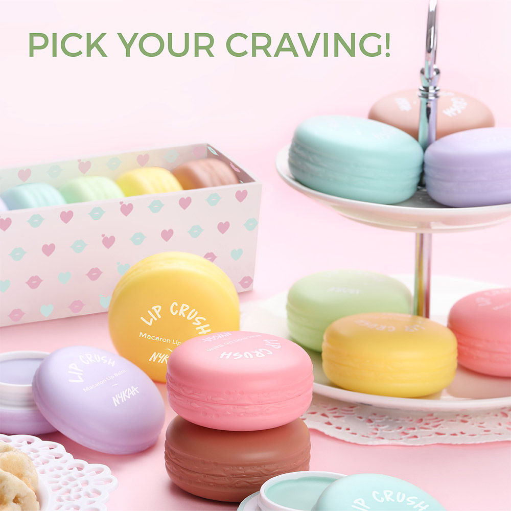 Nykaa Cosmetics Lip Crush Macaron Lip Balm